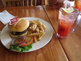 LEGENDARY CHAMORRO BURGER + STRAWBERRY BASIL LEMONADE