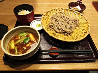 わさび味噌せいろそば定食