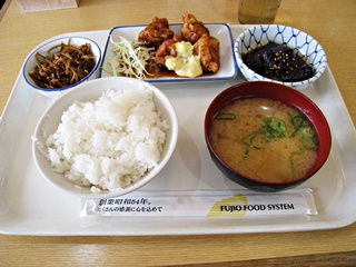 チキン南蛮・なす揚げびたし・きんぴら・ごはん・みそ汁