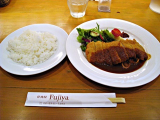 本日のランチ(三重産豚ロースカツレツ　パスタ添え)