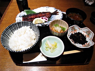 本日の魚定食