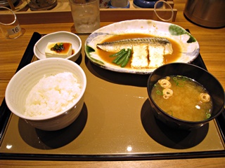 サバの味噌煮定食