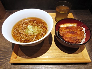 ミニたれカツ丼セット