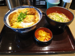 かつ丼＋ミニかけそば