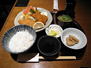 本日の魚定食