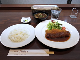 とんかつ(白金豚)定食