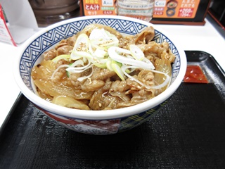 牛焼肉丼(並)