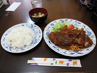 日替り定食(とんかつ)