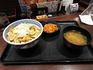 豚生姜焼き丼(並)＋Ｃセット