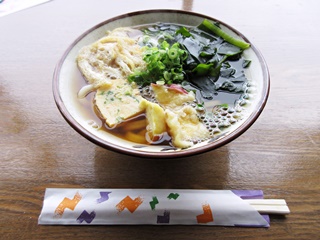 わかめうどん(温)