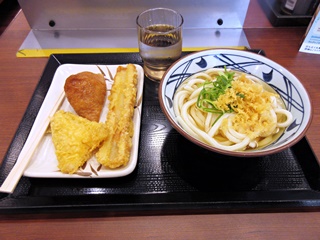 かけうどん(並)他