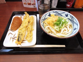 かけうどん(並)他