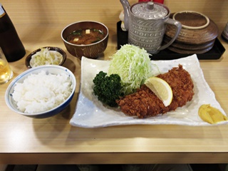 とんかつ定食 特上(ゴールデンポーク・130g)