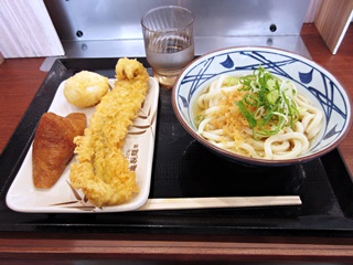 かけうどん(並)他