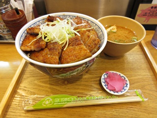 豚バラ丼(大盛)