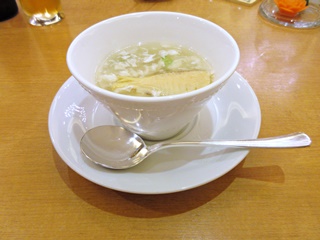 春筍とふかひれスープ