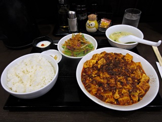 四川麻婆豆腐定食