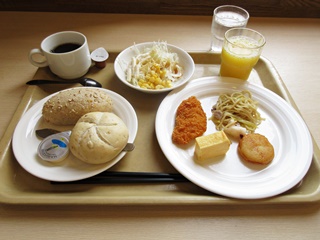 バイキング朝食