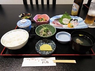 お刺身定食