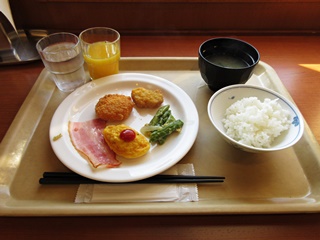 バイキング朝食