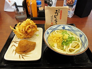 かけうどん(並)他