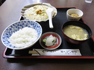 ほたて貝焼みそ定食