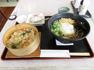 蒜山おろしそば定食