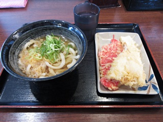 かけうどん(並)他