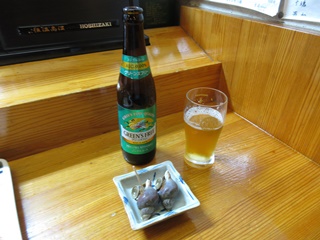 ノンアルコールビール・付き出し