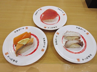 まぐろ・大切りサーモン食べ比べ・生たこ