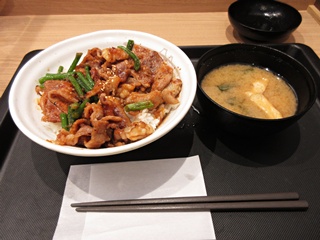 カルビホルモン丼(並)