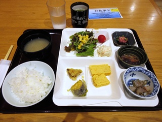炙庵の朝食ビュッフェ