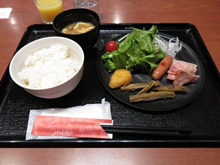 朝食ビュッフェ