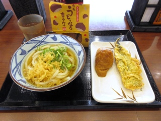 かけうどん(並)他