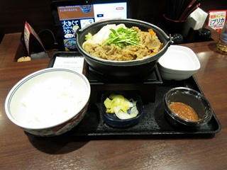 とんこつ醤油牛鍋膳