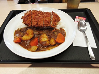 ごろごろ野菜チキンかつ欧風カレー