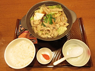 博多明太もつ鍋・ごはん付き