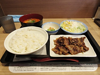 【増量】カルビ焼肉定食ミニチゲセット