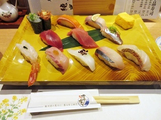 駿河の握り盛合せ(十三貫)