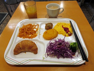 朝食バイキング