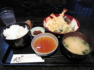 天ぷら定食