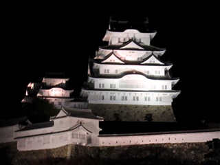姫路城ライトアップ