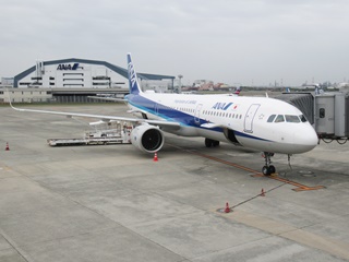 ANA421 A321neo(JA145A)