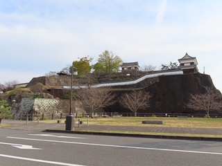 臼杵城全景