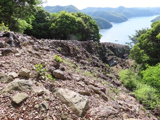 東南角石塁(1)