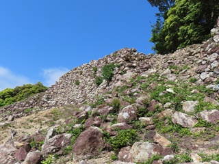 東南角石塁(2)