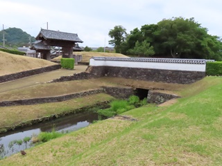 外堀と北の総門