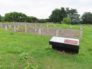 北館の掘立柱建物跡(1)