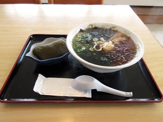 海藻３種のせラーメン＋若生おにぎり