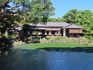 五島氏庭園隠殿屋敷全景